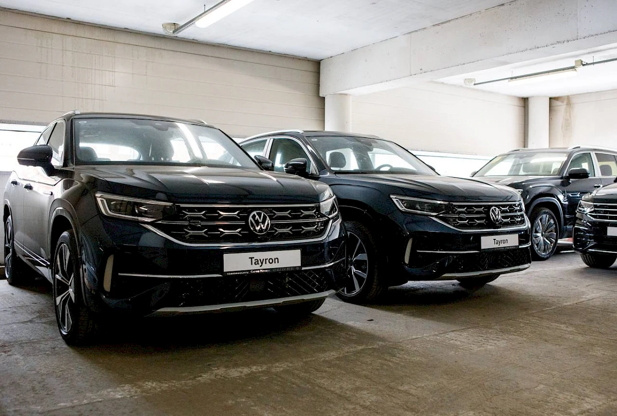 Большое поступление новых автомобилей Volkswagen